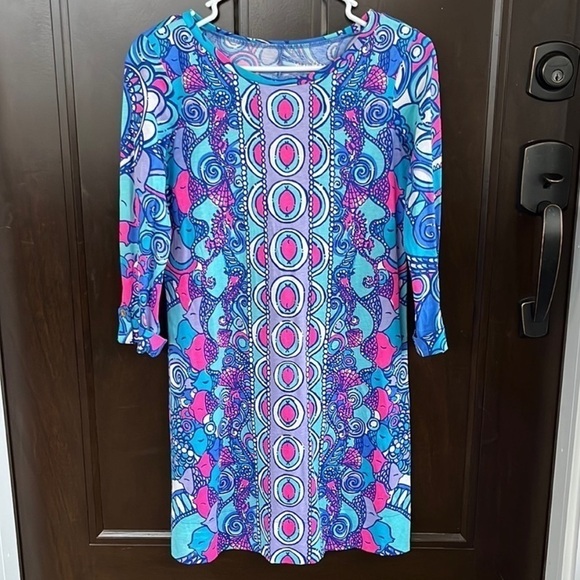 Lilly Pulitzer Dresses & Skirts - Like New Lilly Pulitzer Linden Pima Cotton Dress
Size XS